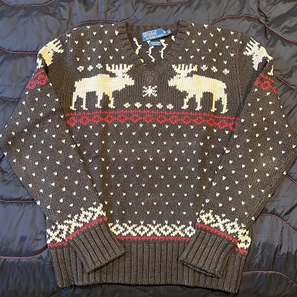 Ralph Lauren V Neck Sweater - Picture 2 of 6